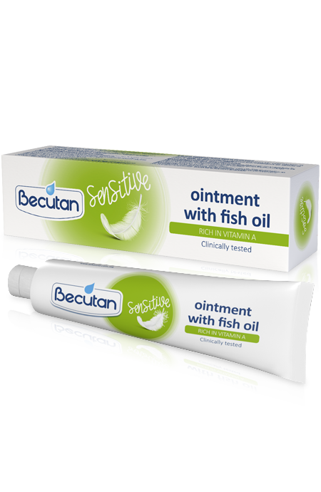 Becutan Sensitive – Ointment with fish oil